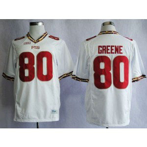 NCAA Florida State Seminoles 80 Rashad Greene White Men Jersey