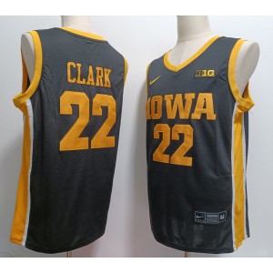 NCAA Iowa 22 Caitlin Clark Navy Vapor Limited Men Jersey