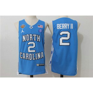 NCAA North Carolina Tar Heels 2 Joel Berry II Blue College Basketball Men Jersey