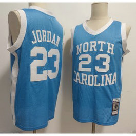 NCAA North Carolina Tar Heels 23 Michael Jordan 1983-84 Blue Vapor Limited Men Jersey