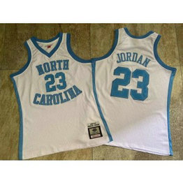 NCAA North Carolina Tar Heels 23 Michael Jordan 1983-84 Throwback Men Jersey