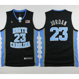 NCAA North Carolina Tar Heels 23 Michael Jordan Black Basketball Men Jersey NCAA North Carolina Tar Heels 23 Michael Jordan Black Basketball Men Jersey