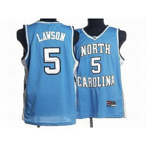 NCAA North Carolina Tar Heels 5 Ty Lawson Blue Men Jersey