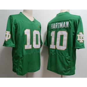 NCAA Notre Dame 10 Sam Hartman Green Limited Men Jersey