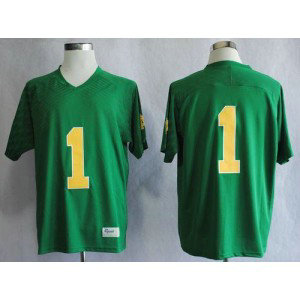NCAA Notre Dame Fighting Irish 1 Louis Nix III Green Men Jersey