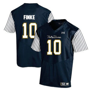 NCAA Notre Dame Fighting Irish 10 Chris Finke Navy College Football Men Jersey
