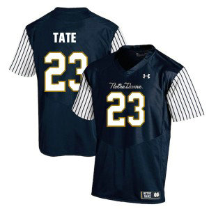 NCAA Notre Dame Fighting Irish 23 Golden Tate Navy College Football Men Jersey