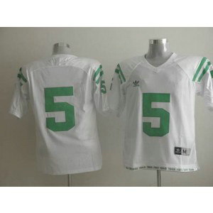 NCAA Notre Dame Fighting Irish 5 White Men Jersey