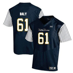NCAA Notre Dame Fighting Irish 61 Scott Daly Navy College Football Men Jersey