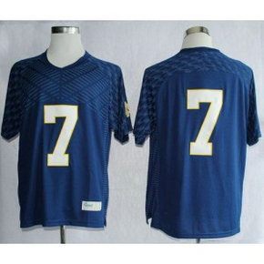 NCAA Notre Dame Fighting Irish 7 Stephon Tuitt Navy Blue Men Jersey