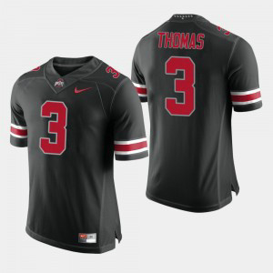 NCAA Ohio State 3 Michael Thomas Black Men Jersey