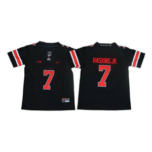 NCAA Ohio State 7 Dwayne Haskins JR. Limited Black College Football Youth Jersey