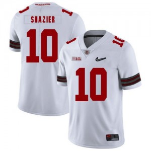 NCAA Ohio State Buckeyes 10 Ryan Shazier White Limited Men Jersey