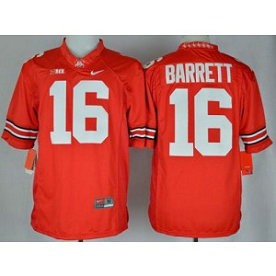 NCAA Ohio State Buckeyes 16 J. T. Barrett Red Limited Men Jersey
