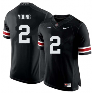 NCAA Ohio State Buckeyes 2 Chase Young Black Nike College Football Men Jersey