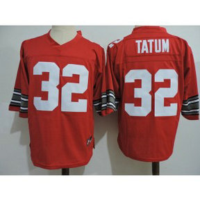 NCAA Ohio State Buckeyes 32 TATUM Red Men Jersey