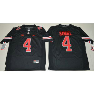 NCAA Ohio State Buckeyes 4 Curtis Samuel Black Football 2016 Limited Men Jersey