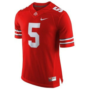 NCAA Ohio State Buckeyes 5 Jeff Heuerman Red Men Jersey
