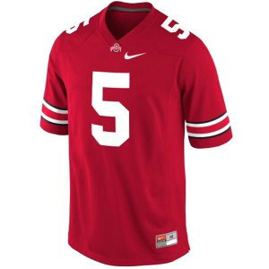 NCAA Ohio State Buckeyes 5 Raekwon McMillan Red Men Jersey