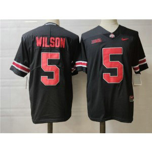 NCAA Ohio State Buckeyes 5 Wilson Black Men Jersey