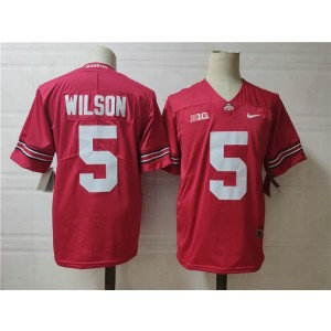 NCAA Ohio State Buckeyes 5 Wilson Red Men Jersey
