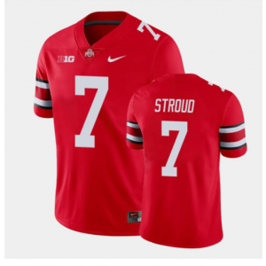 NCAA Ohio State Buckeyes 7 CJ Stroud Red Limited Men Jersey