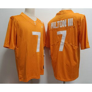 NCAA Tennessee Volunteers 7 Joe Milton III Orange 2023 F.U.S.E Vapor Limited Men Jersey