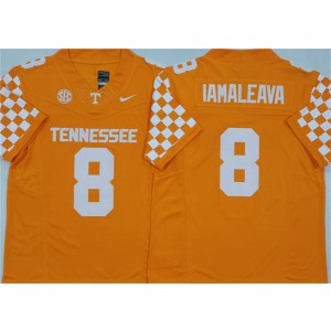 NCAA Tennessee Volunteers 8 Nico Iamaleava Orange F.U.S.E. Vapor Limited Men Jersey