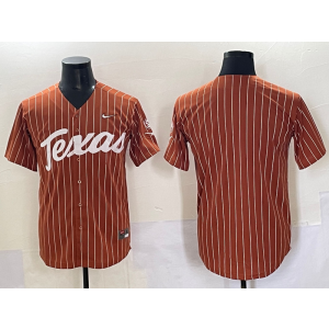 NCAA Texas Longhorns Orange Vapor Limited Men Jersey