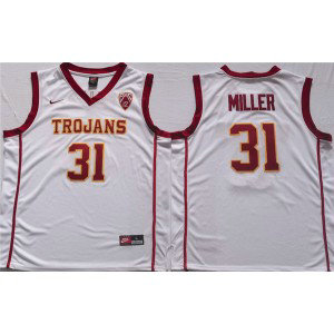NCAA USC Trojans 31 Cheryl Miller White Men Jersey