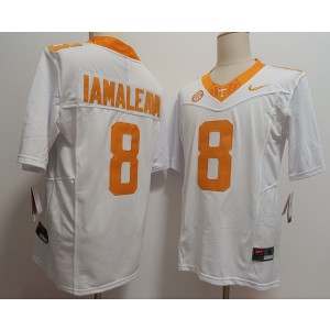 NCAA Volunteers 8 Nico Iamaleava White F.U.S.E. Vapor Limited Men Jersey