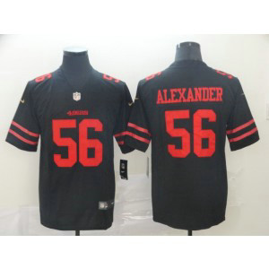 NFL 49ers 56 Kwon Alexander Black Vapor Untouchable Limited Men Jersey