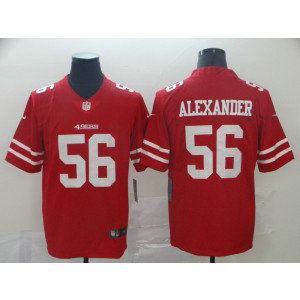 NFL 49ers 56 Kwon Alexander Red Vapor Untouchable Limited Men Jersey