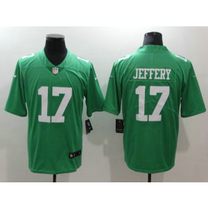 NFL Eagles 17 Alshon Jeffery Green Throwback Vapor Untouchable Nike Limited Men Jersey