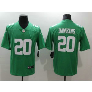 NFL Eagles 20 Brian Dawkins Green Throwback Vapor Untouchable Nike Limited Men Jersey