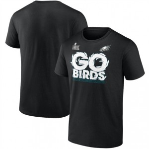 NFL Eagles Black Super Bowl LIX Champions Big & Tall Hometown T-Shirt