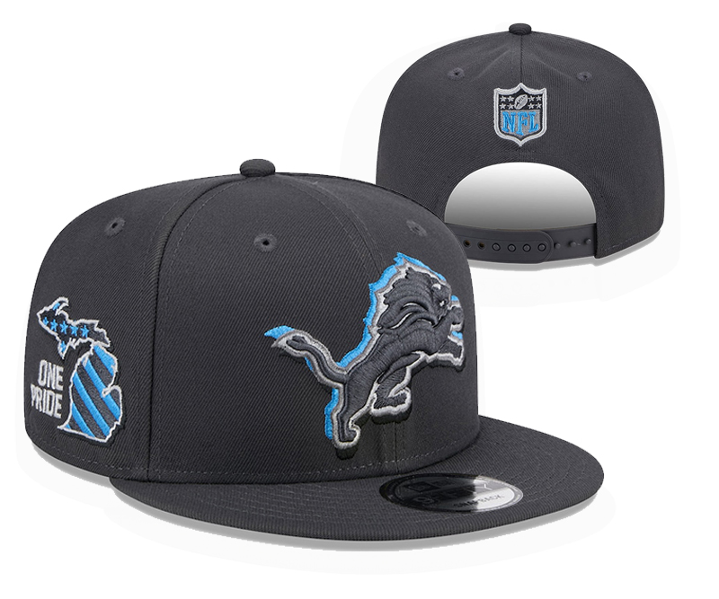 NFL Lions Black Hat nt