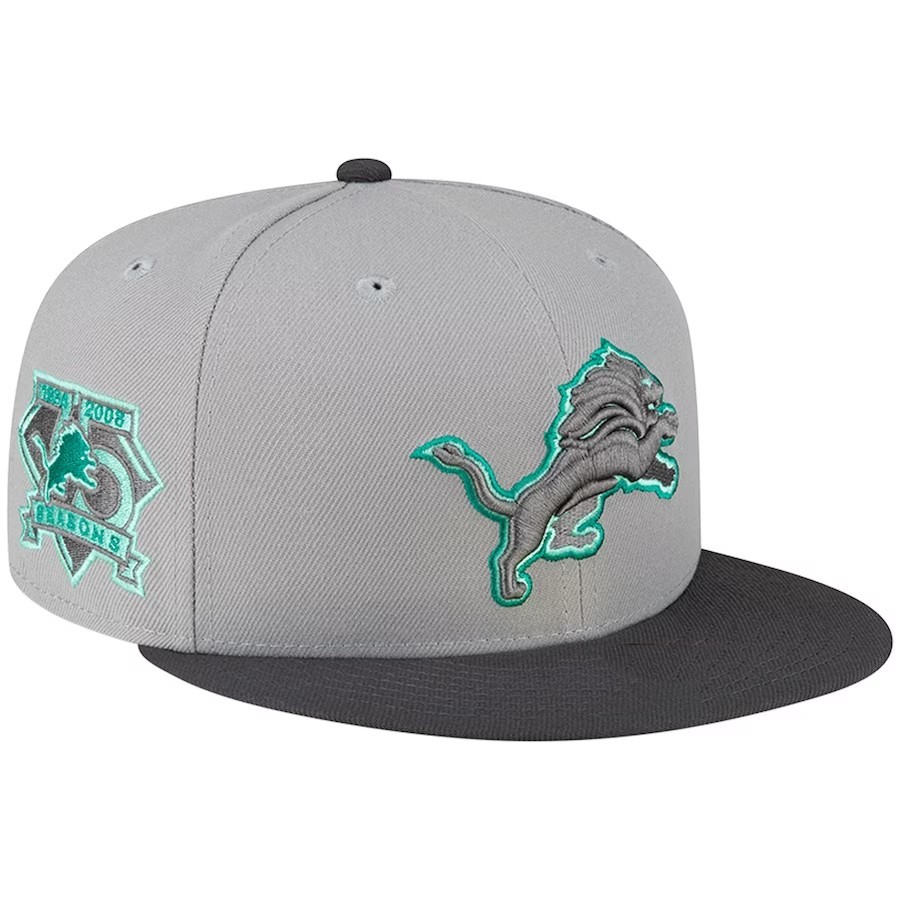 NFL Lions grey Hat tx