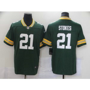 NFL PACKERS 21 STOKES Green Limited Vapor Jersey