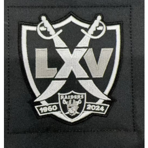 NFL Raiders 65th Anniversary Patch