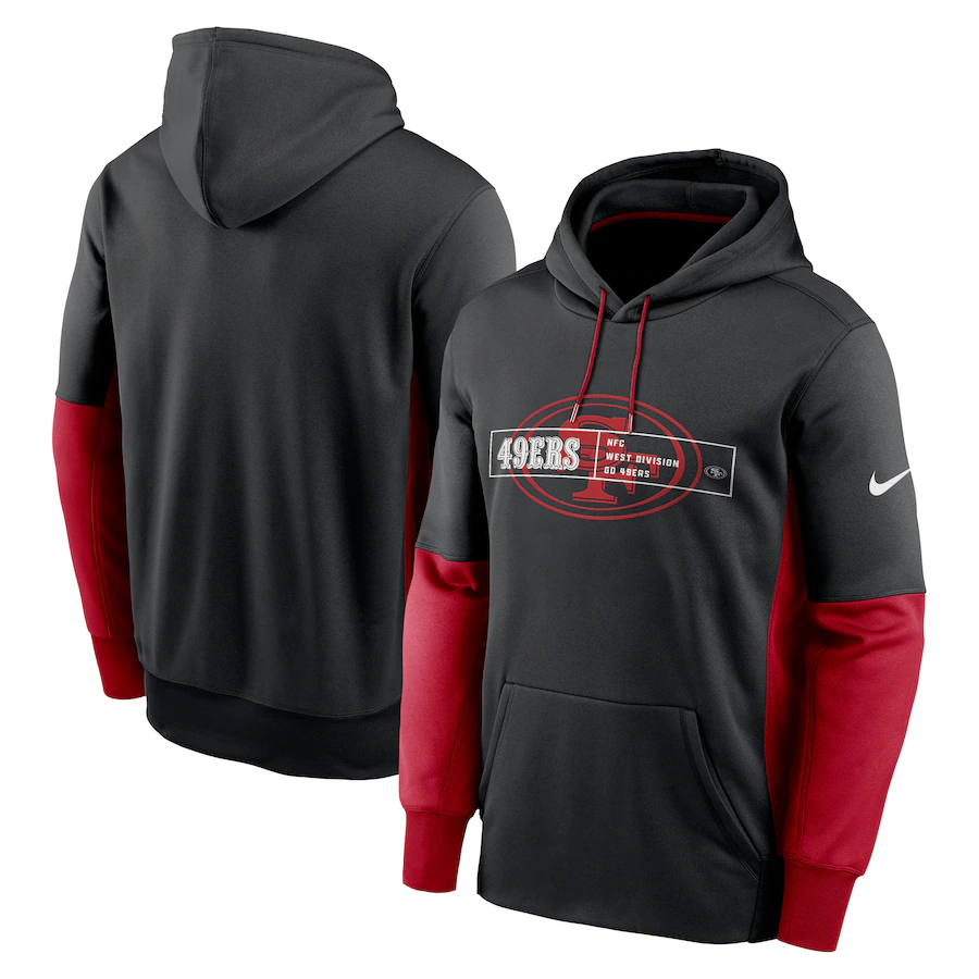 NFL San Francisco 49ers black Red Hoodie NFL San Francisco 49ers black Red Hoodie