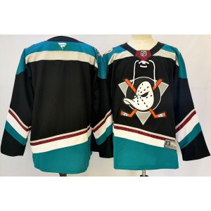 NHL Anaheim Ducks Blank Black 2024 New Fanatics Men Jersey