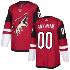 NHL Arizona Coyotes Red Customized Adidas Men Jersey