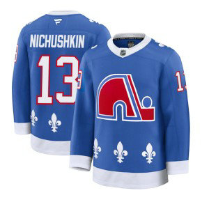 NHL Avalanche 13 Valeri Nichushkin Blue Alternate 2025 New Men Jersey