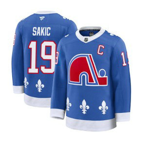 NHL Avalanche 19 Joe Sakic Blue Alternate 2025 New Men Jersey