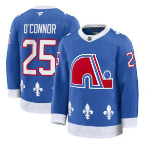 NHL Avalanche 25 Logan O'Connor Blue Alternate 2025 New Men Jersey