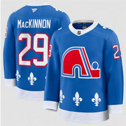 NHL Avalanche 29 Nathan MacKinnon Blue Alternate 2025 New Men Jersey