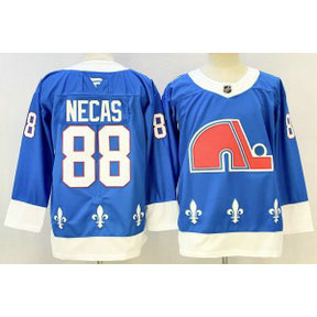 NHL Avalanche 88 Necas Blue 2025 New Men Jersey