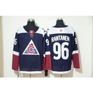 NHL Avalanche 96 Mikko Rantanen Navy Adidas Men Jersey