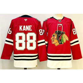 NHL Blackhawks 88 Patrick Kane Red New Men Jersey